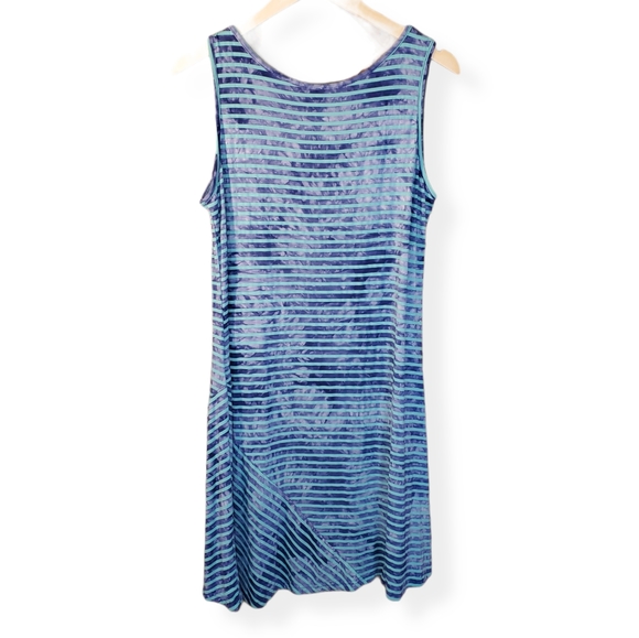 India Boutique Tie-Dye Stripe Tank Dress - Picture 2 of 7